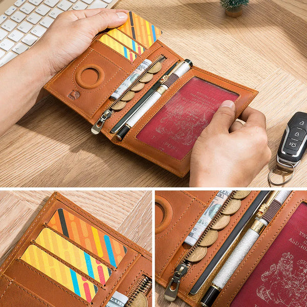 RFID Blocking Travel Safe Passport Wallet