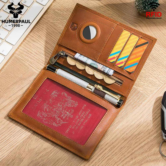 Rfid Blocking Travel Safe Passport Wallet