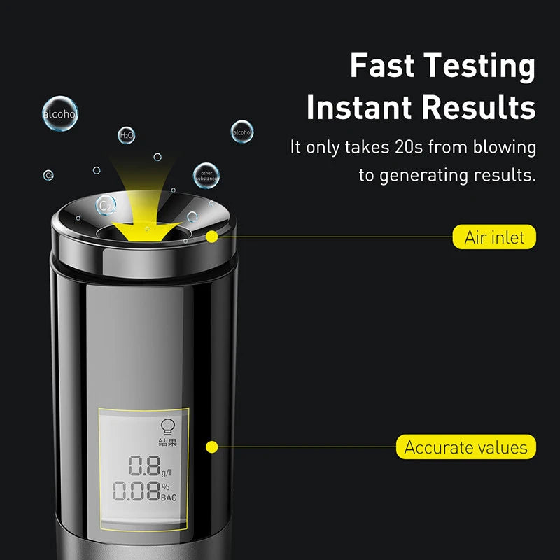 Portable Breathalyser Device