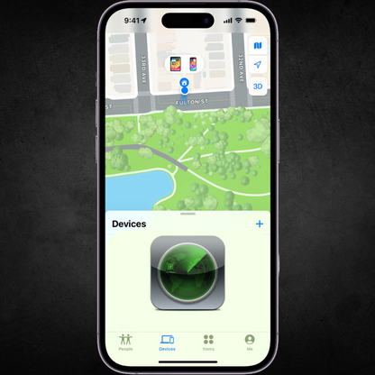 GPS Tracking Card iOS